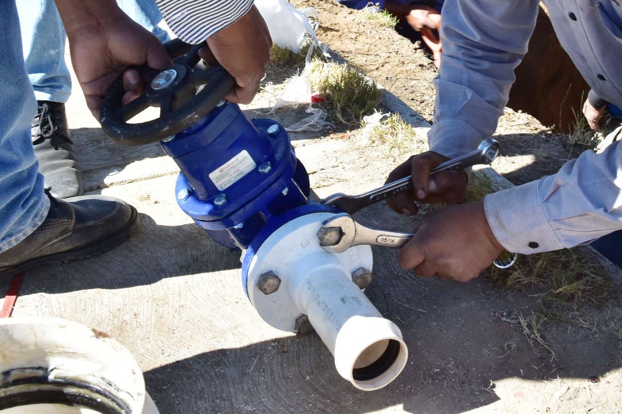 El abasto de agua está garantizado en obra que ejecuta el Gobierno del Estado: Capamh